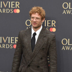 James Norton gravitates towards fitted clothing that keep him upright