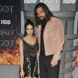 Jason Momoa and wife Lisa Bonet at the Game of Thrones season eight premiere