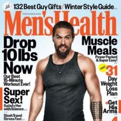 Jason Momoa on the cover of Men's Health 
