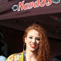 Jess Glynne performs on Nando's Cock O Van