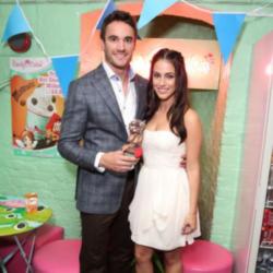 Jessica Lowndes and Thom Evans 
