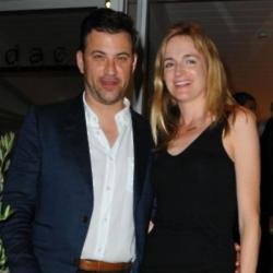 Jimmy Kimmel and wife