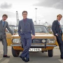 Joe Thomas, Ed Westwick and James Buckley in White Gold