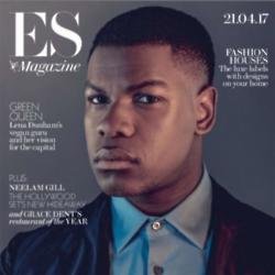 John Boyega on ES Magazine cover