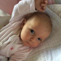 John Krasinski and Emily Blunt's baby daughter Hazel (c) Twitter