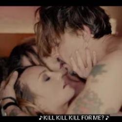 Johnny Depp in KILL4ME music video (c) YouTube