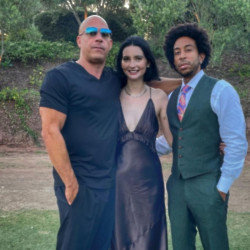 Jordana Brewster's wedding with cars and co-stars from Fast and Furious
