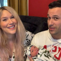 Joss Stone, Cody DaLuz and baby Violet (c) Facebook