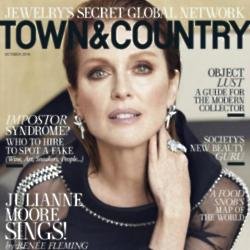 Julianne Moore for Town and Country magazine