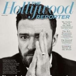 Justin Timberlake in The Hollywood Reporter