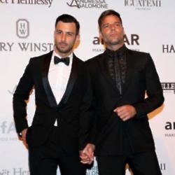 Jwan Yousef and Ricky Martin