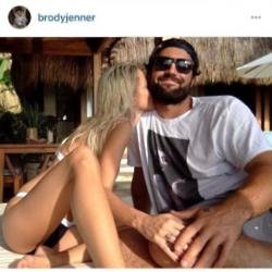 Kaitlynn Carter and Brody Jenner (c) Instagram