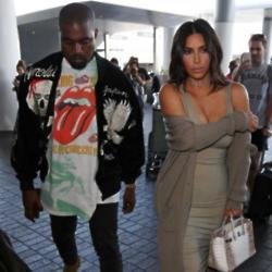 Kim Kardashian West and Kanye West 