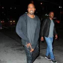 Kanye West in New York on his birthday