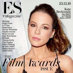 Kate Beckinsale on the cover of ES magazine