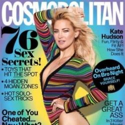 Kate Hudson on the cover of Cosmopolitan magazine