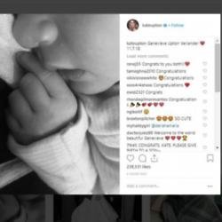 Kate Upton's baby (c) Instagram