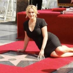Kate Winslet receives a star on the Hollywood Walk of Fame