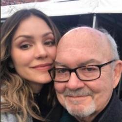Katharine McPhee and her father (c) Instagram