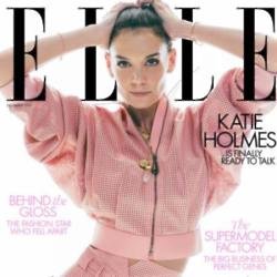 Katie Holmes covers ELLE UK 