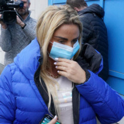 Katie Price seen arriving at Crawley Magistrates Court