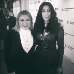 Kelly Clarkson and Cher