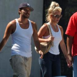 Kevin Federline and Britney Spears during their marriage