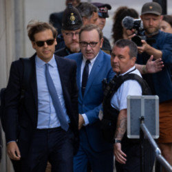 Kevin Spacey arrives in court