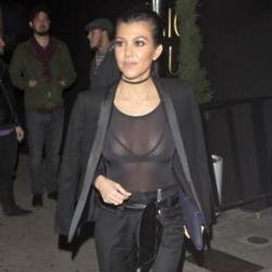 Kourtney Kardashian knows how combine class and attitude in her outfit choices