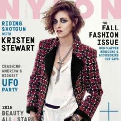 Kristen Stewart on the cover of Nylon