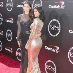 Kylie and Kendall Jenner at the ESPY Awards