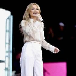 Kylie Minogue at Glastonbury 2019