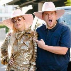 Lady Gaga and James Corden [Twitter] 
