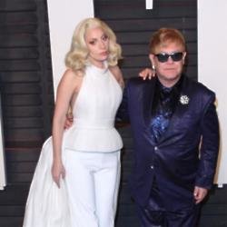 Lady Gaga and Sir Elton John 