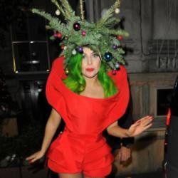 Lady Gaga at the Jingle Bell Ball