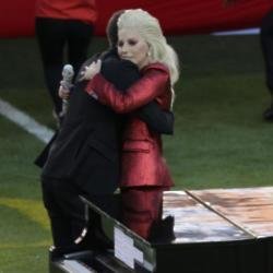 Lady Gaga at the Super Bowl 