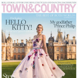 Lady Kitty Spencer covers Town & Country magazine