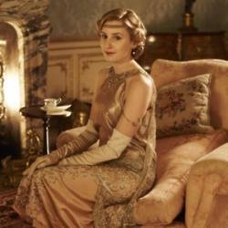 Laura Carmichael as Lady Edith Crawley in Downton Abbey