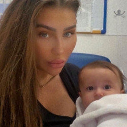 Lauren Goodger's baby daughter is out of hospital and on the mend