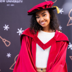 Leigh-Anne Pinnock has been awarded an honorary doctorate