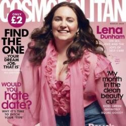 Lena Dunham covers Cosmopolitan