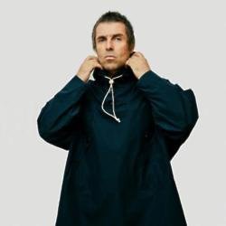 Liam Gallagher wearing the smock parka