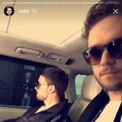 Liam Payne and Zedd (c) Instagram