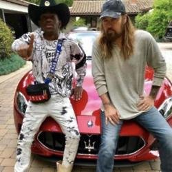 Billy Ray Cyrus and Lil Nas X 