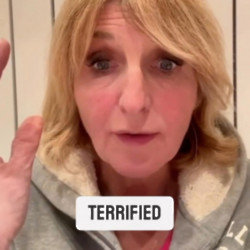 Loose Women star Kaye Adams was left terrified just moments before going on air