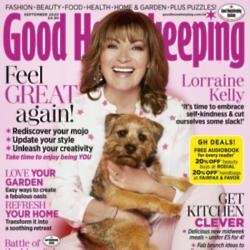 Lorraine Kelly covers Good Housekeeping September 2020