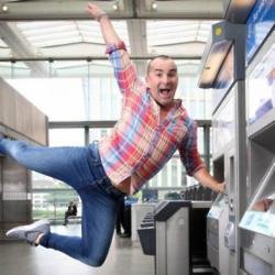 Louie Spence doing the Queue Quickstep