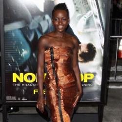 Lupita Nyong'o at the Non-Stop premiere