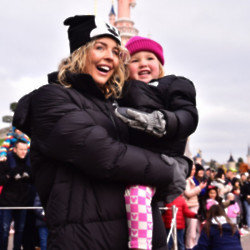 Lydia Bright and her daughter Loretta at Disneyland Paris