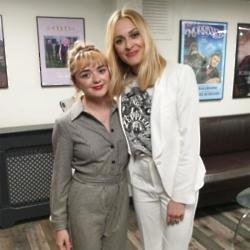 Maisie Williams and Fearne Cotton